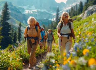 Randonnée pour célibataires seniors : rencontres et aventures en plein air