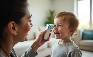 Thermomètre auriculaire Braun : précision et confort inégalés