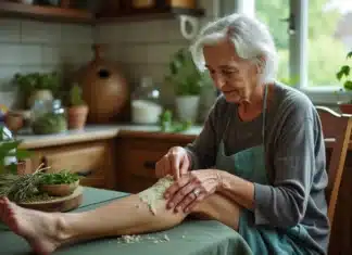 Remède de grand-mère pour la douleur au genou : l’art des cataplasmes et des infusions