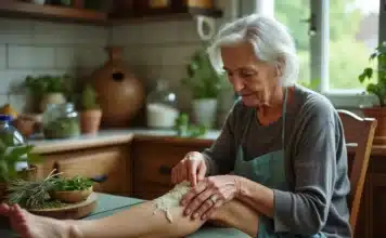 Remède de grand-mère pour la douleur au genou : l’art des cataplasmes et des infusions